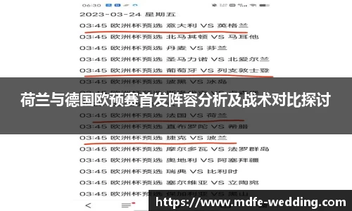 荷兰与德国欧预赛首发阵容分析及战术对比探讨